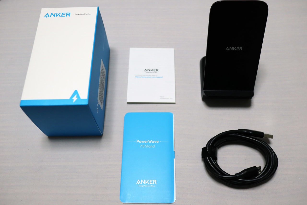 Ankerのワイヤレス充電器 PowerWave 7.5 Standの特徴