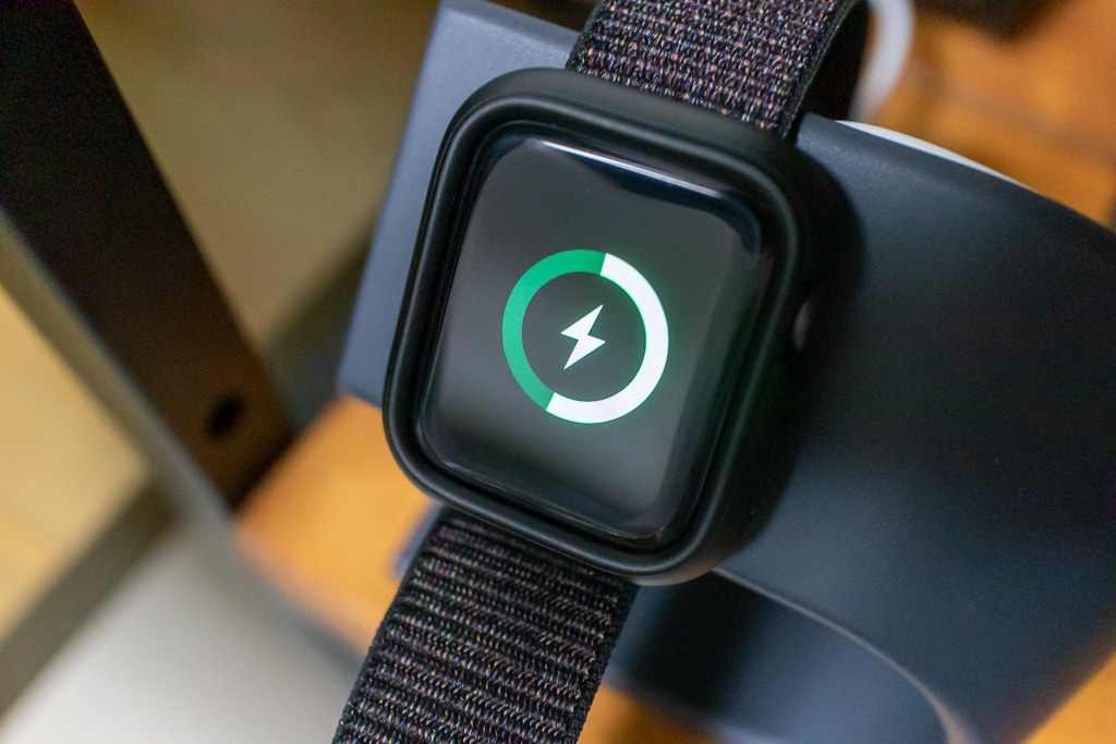 Apple Watch充電時に同期される