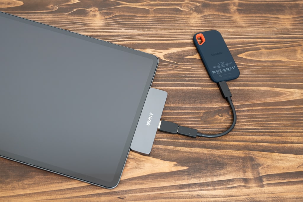Anker PowerExpand Direct 6-in-1のUSB-Aポート