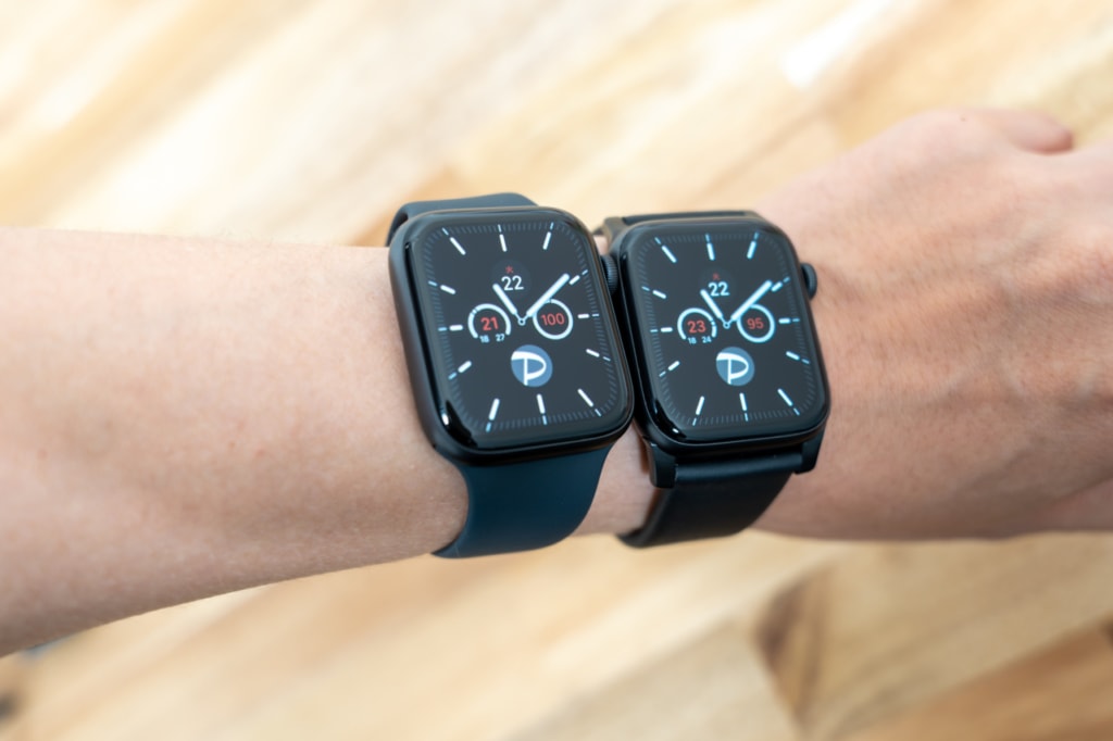 Apple Watch Series 5と6の常時表示