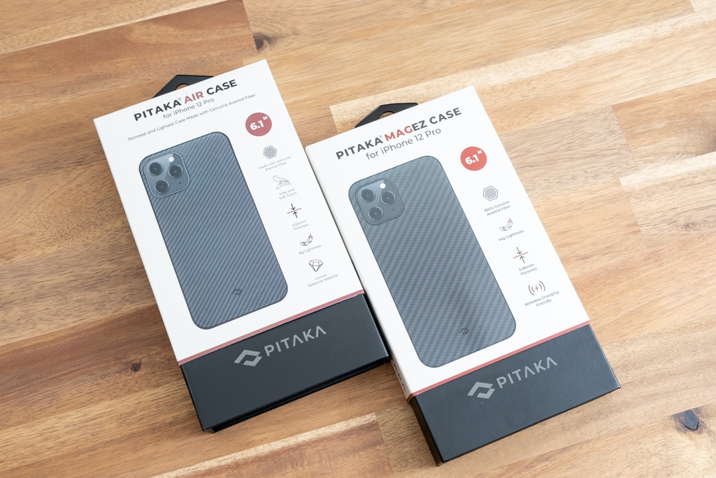 iPhone 12 Pro用PITAKA MagEz Case & Air Case