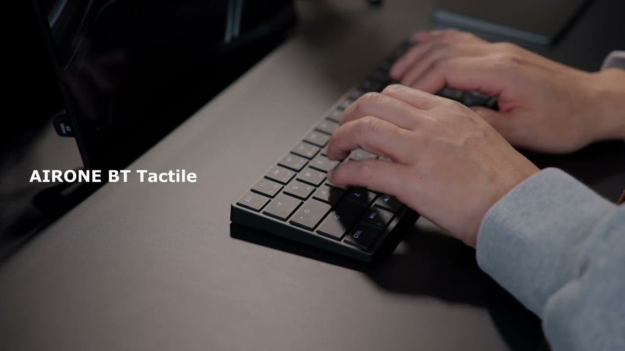 Mistel AIRONE BT レビュー：ワイヤレス化した究極の薄型メカニカル